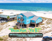 Beachin' Ya'll!" | 6BR Beachfront House | Unobstructed Gulf Views | Game Room | Sleeps 26