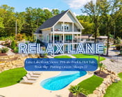 Relax Lane" | Lakefront Views*Private Pool*Hot tub*Putting Green*Firepit*Boat Slip