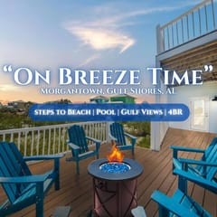 On Breeze Time" | Steps To Beach*2 Pools*Tennis Courts*Dog Friendly*Morgantown