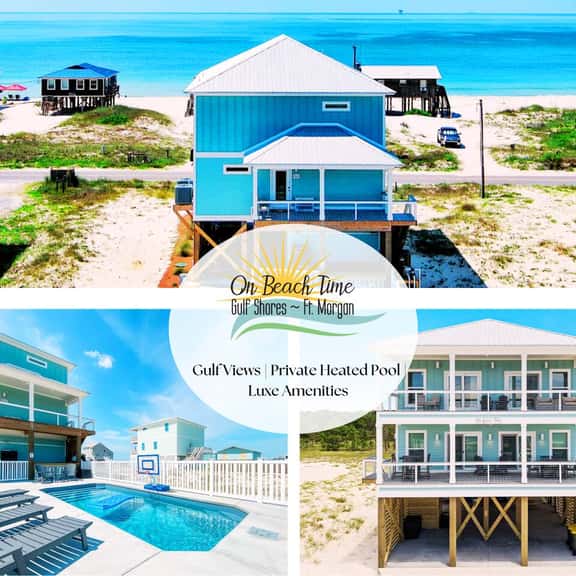 On Beach Time" | Luxury "Almost Beachfront" Home, Panoramic Gulf Views, Private Heated Pool - Image 1