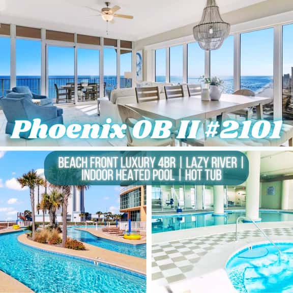 Phoenix Orange Beach II #2101 | Luxury Gulf Front 4BR*Heated Pool*Hot Tub*Lazy River*Gym*Sleeps 16 - Image 1