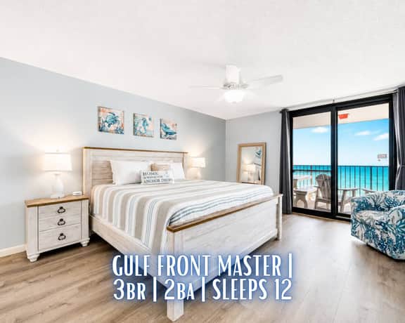 Phoenix VI #913" | Beachfront 3BR | Panoramic Gulf Views | Indoor & Outdoor Pool | Hot Tub | Gym | Sleeps 10 - Image 5