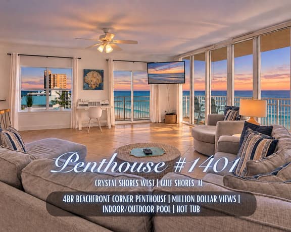 New! Lux 4BR Corner Penthouse*Beachfront*VIEW*Pool - Image 1